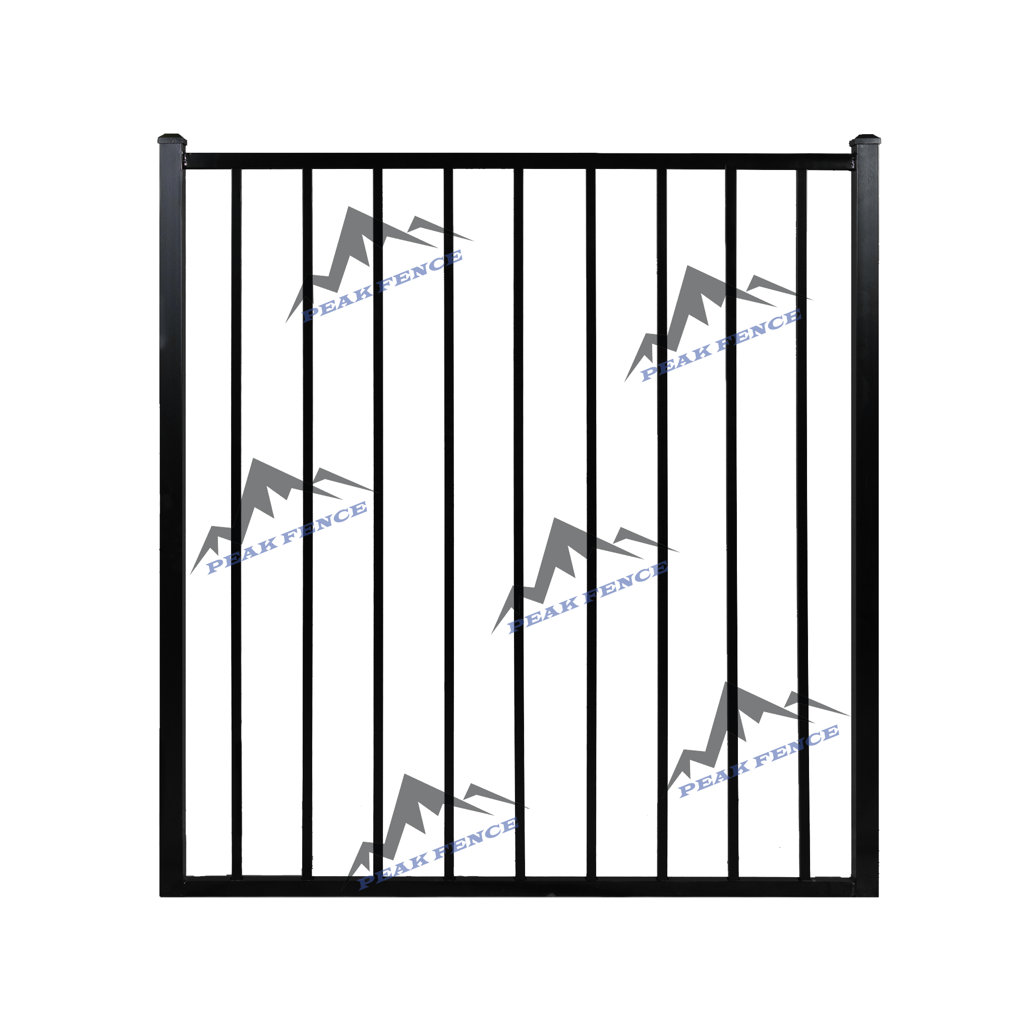 Everest Gate Single Peak Fence