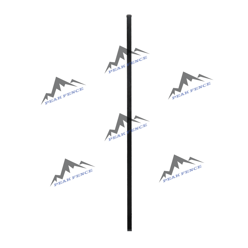 Black Blank Post - 2" x 2" x 96" (.060)