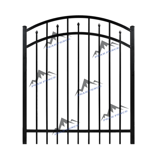 Cypress Gate - Arched - Single Walk